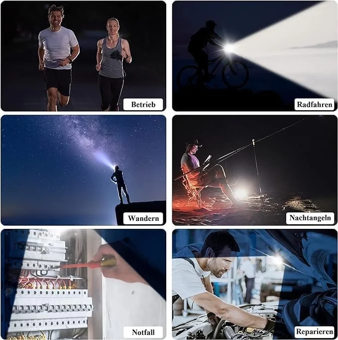 Mini Taşınabilir Led Çok Fonksiyonlu Fener (5563) #3