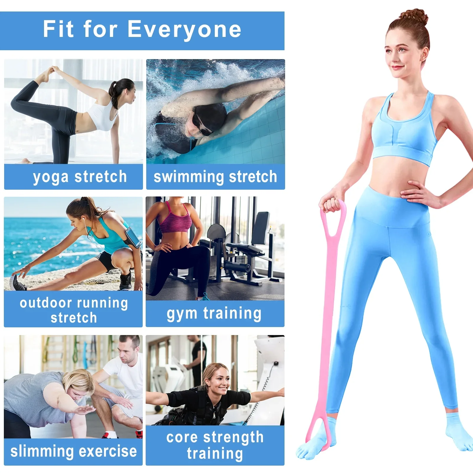 8 Şekil Egzersiz Bandı Şekil 8 Direnç Egzersiz Bandı (5563) #4