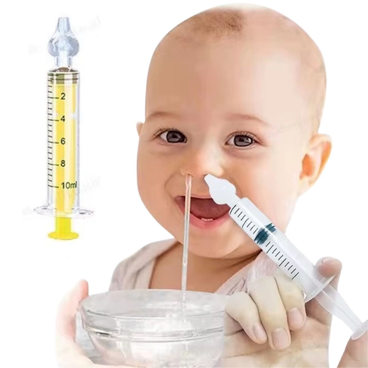 Yeniden Kullanılabilir, Manuel Burun Temizleyici 10ml Kapasi