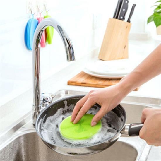 2-Pack Dirt-Resistant Textured Dish Washing Sponges (5563) #3