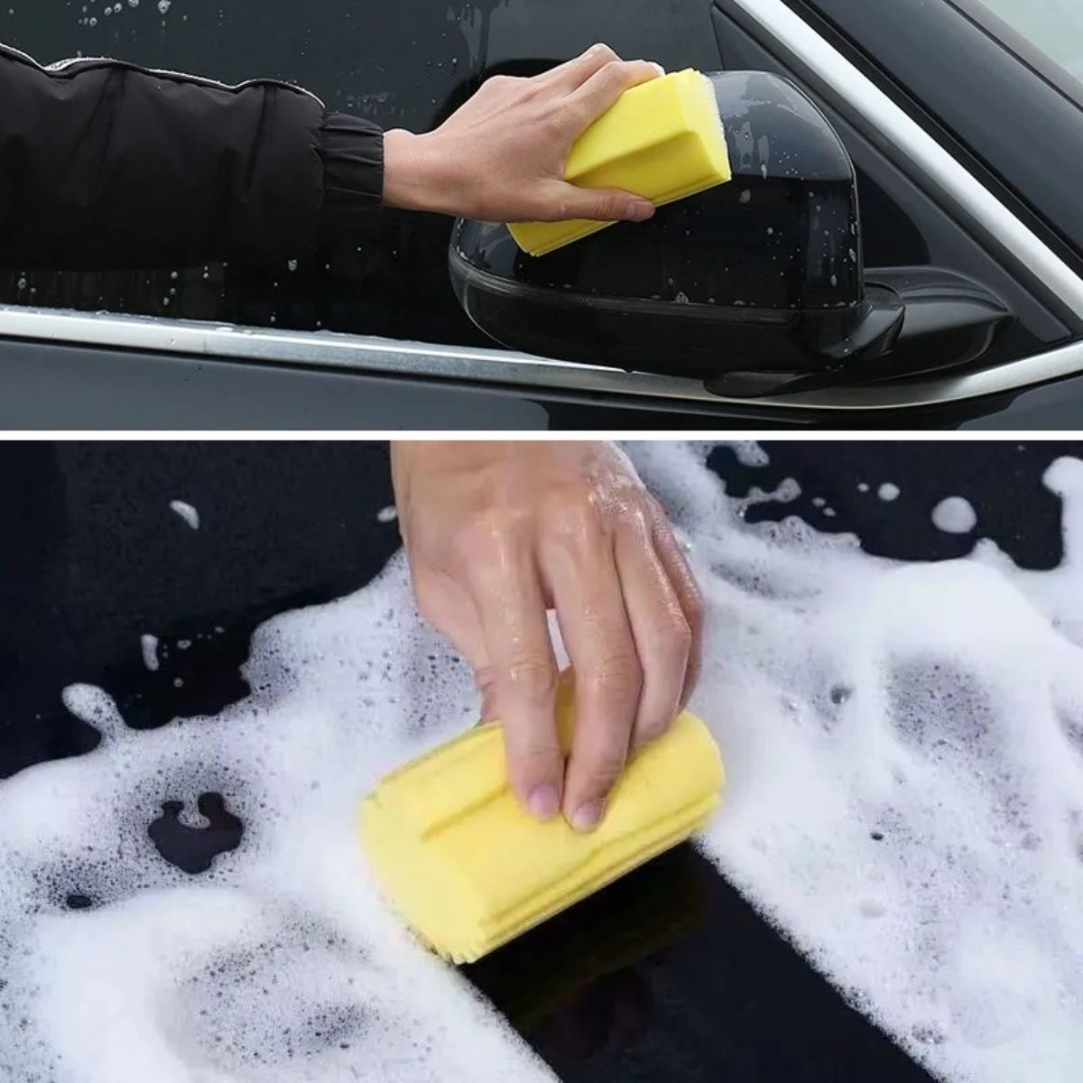 Wet Eraser Sponge for Bathroom, Kitchen & Car Cleaning (5563) #3