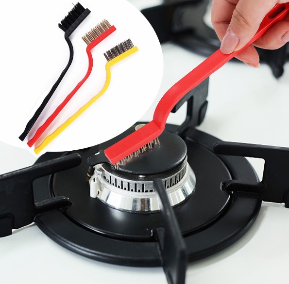 3 Parça Tel Fırça Detaylı Temizlik Seti (5563)