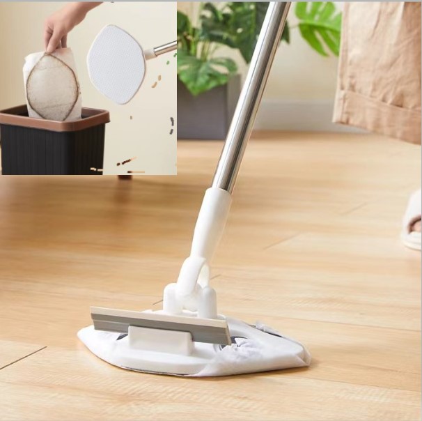 Wet Wipe Compatible Pull-Action Mop (5563)