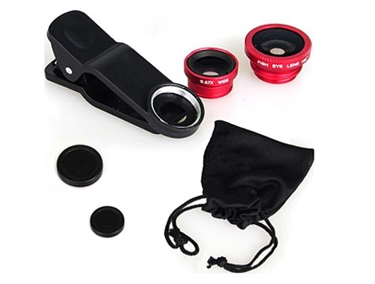 Fish Eye Mobile Phone Lens (Compatible with All Models) (556