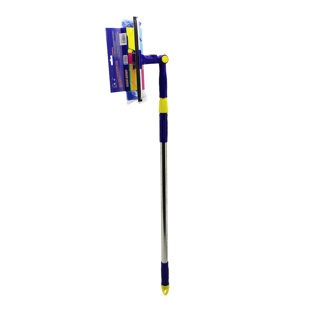 STAR Q 2-Head Glass Cleaning Mop - Microfiber 24.5cm 360° He