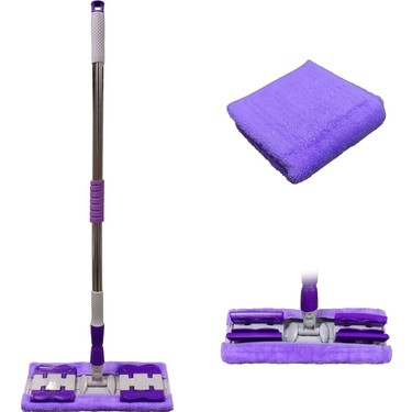 Magic Spin Mop Telescopic Multi-Purpose + 1 Free Cloth - Pur