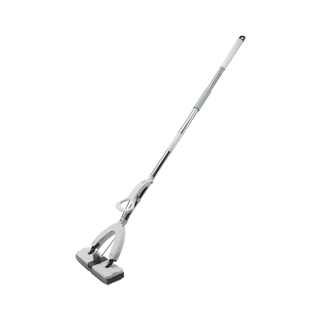Self-Wringing PVA Sponge Mop - Butterfly Mop Chrome Handle 1