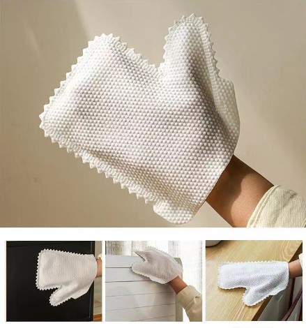 Çok Amaçlı Temizlik Eldiveni Toz Alma Bezi 10 Adet (5563) #4