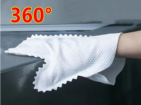 Çok Amaçlı Temizlik Eldiveni Toz Alma Bezi 10 Adet (5563) #5