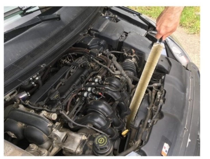 Heizkörper-Lamellenbürste - Reinigungsbürste - Sortiert (5563) #2