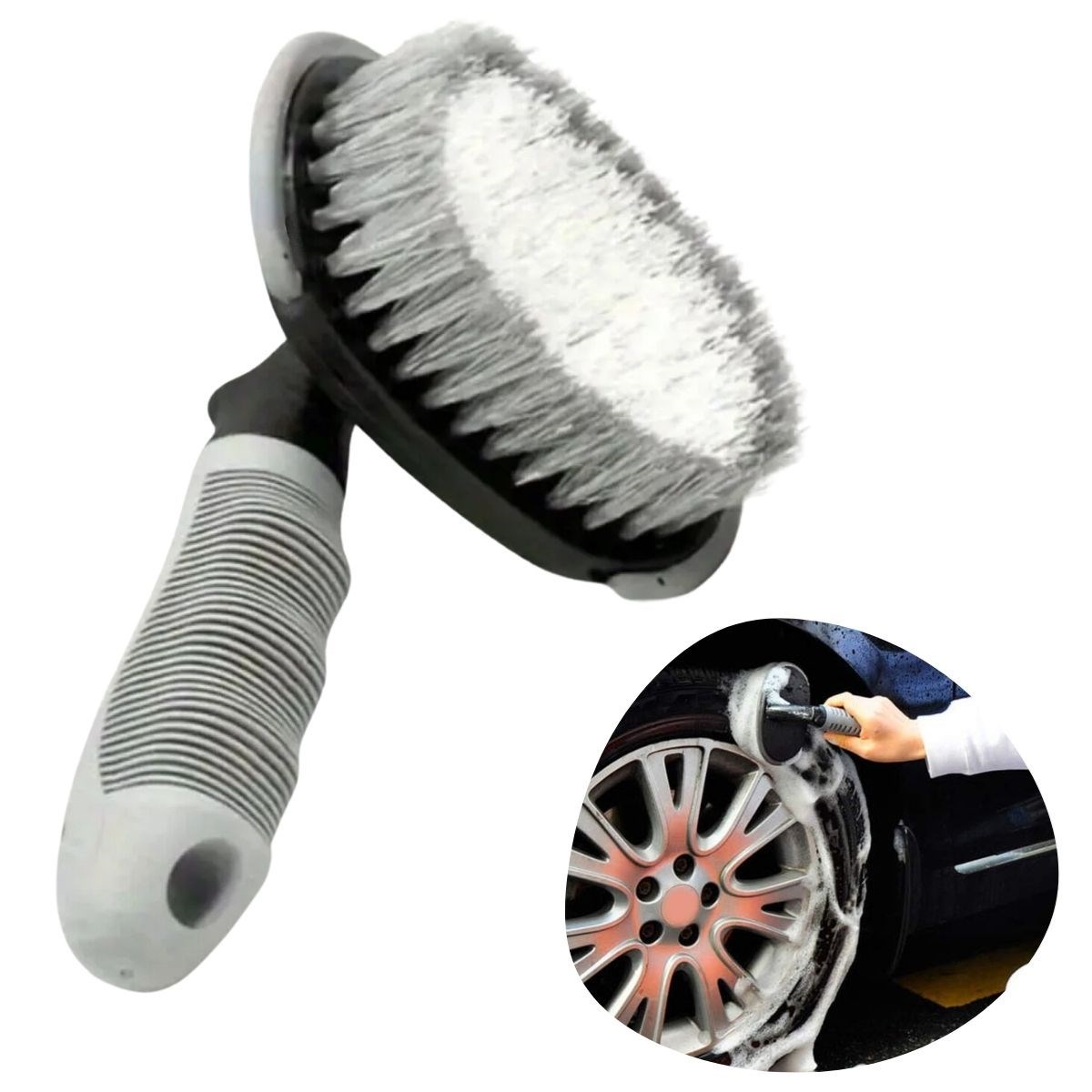 Çok Amaçlı Araç Temizlik Fırçası – Oto İç ve Dış Yüzeyler, K