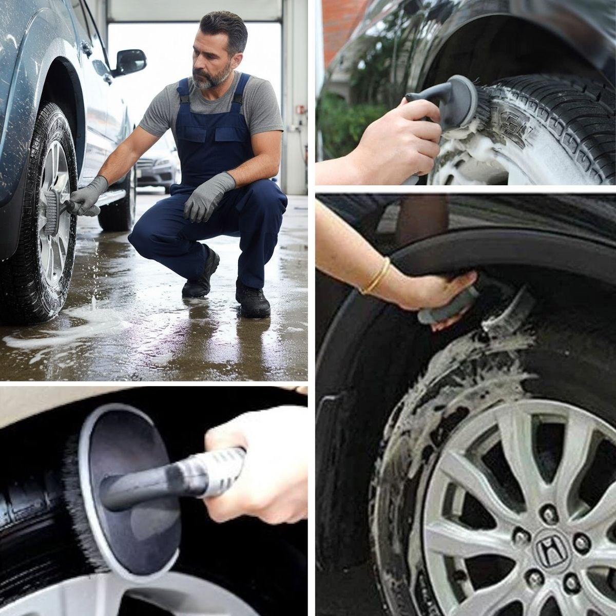 Multi-Purpose Car Cleaning Brush – Ergonomic Interior & Exterior #4