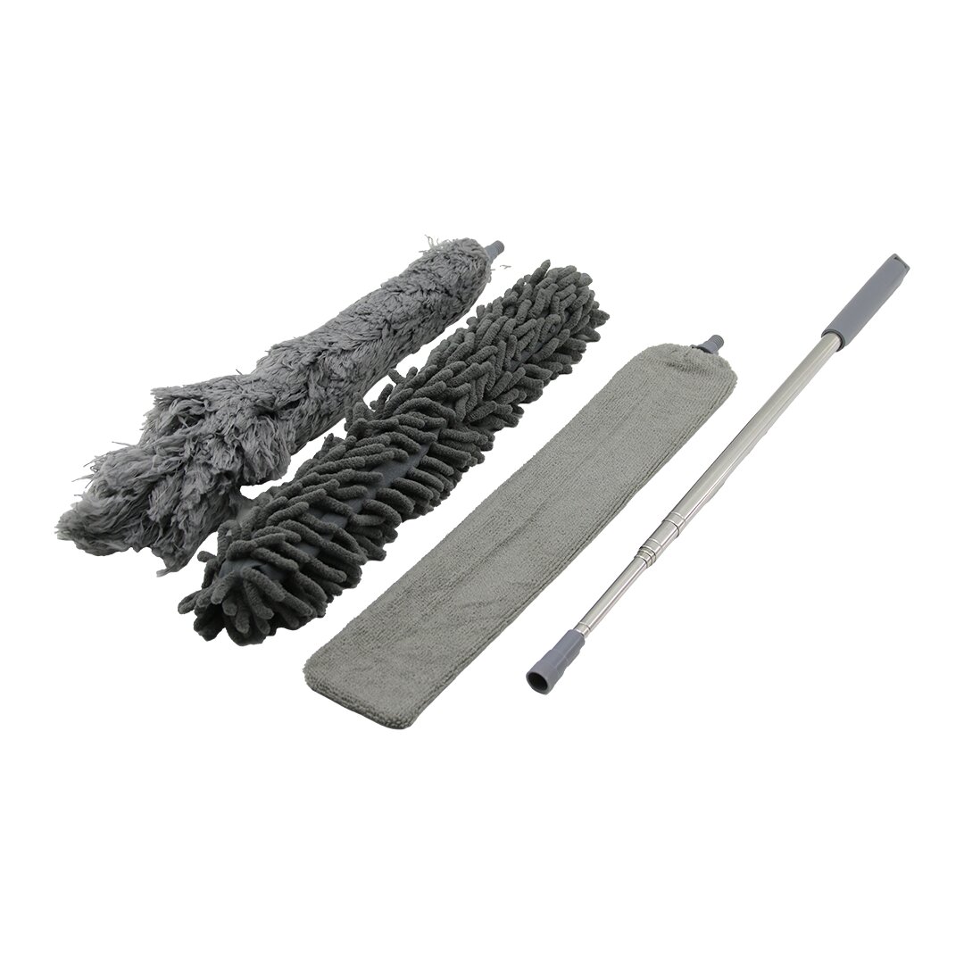 3PCS PÜSKÜL- MAKARNA- DÜZ TOZ ALMA SET ESNEK BAŞLI-43CM  UZA