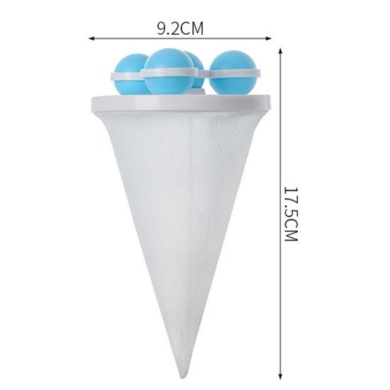 Washing Machine Lint and Pet Hair Remover - Reusable Hair Catcher (5563) #2