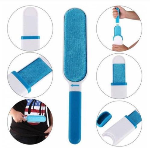 Tüy Toz Temizleyici Fırça Seti 2li Mavi KUTULU (5563) #2