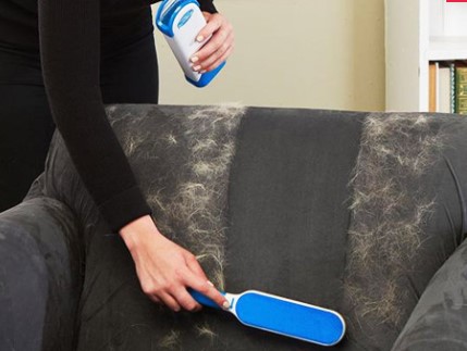 Tüy Toz Temizleyici Fırça Seti 2li Mavi KUTULU (5563) #3