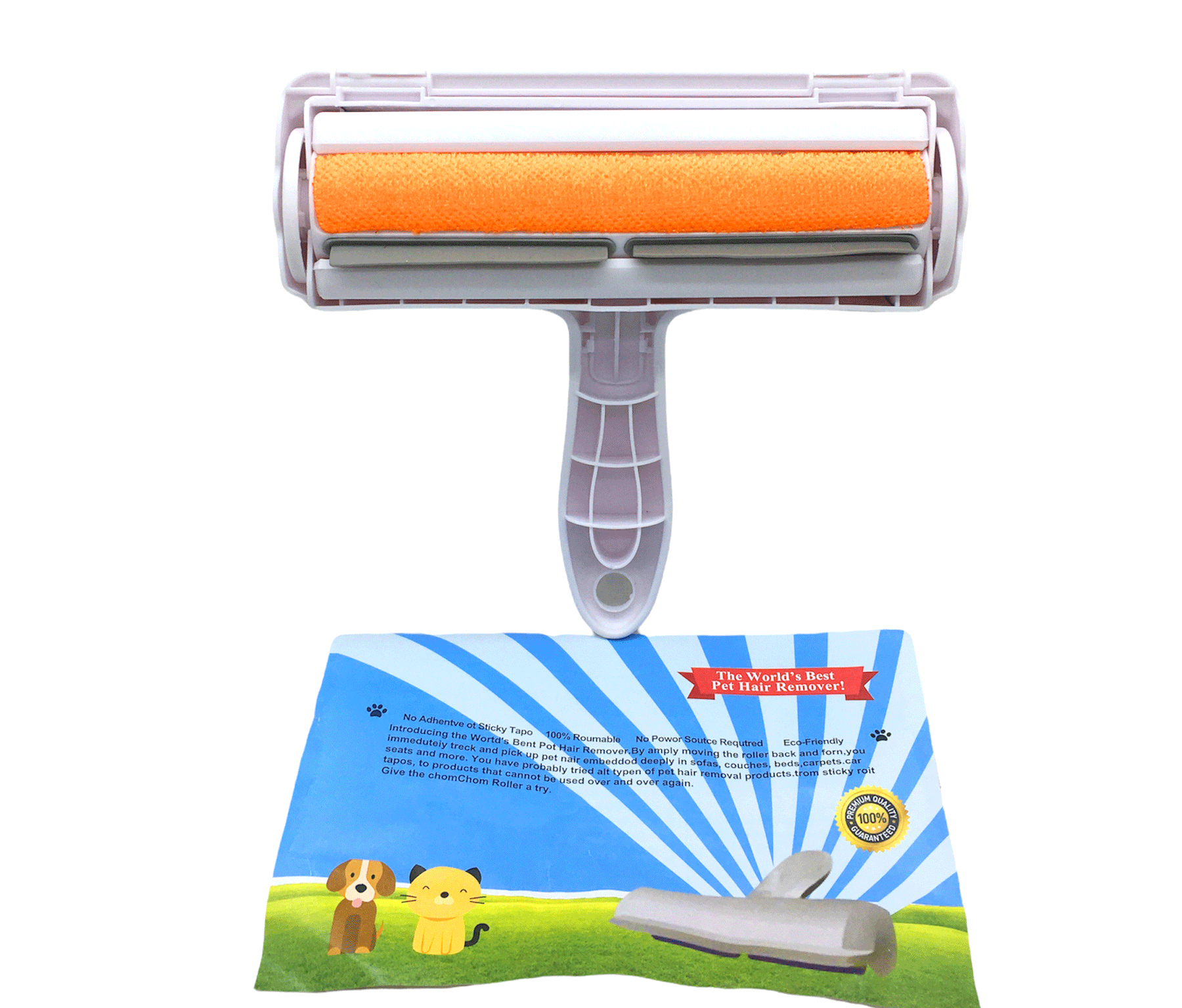 Spiral Plastic Reservoir Lint Roller (5563)