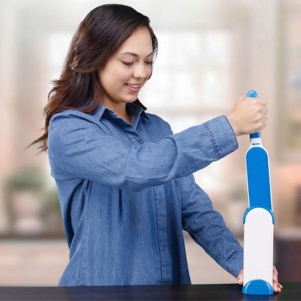 2'Li Set Kıl Tüy Toplayıcı Kendinden Temizlemeli Tarak (5563) #4