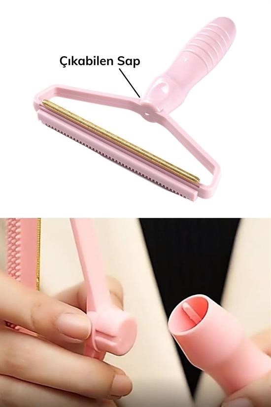 Çift Taraflı Elbise Kazak Plastik Kumaş Tüy Alma ve Tiftik Temizleyici Toplayıcı Taşınabilir (5563) #3