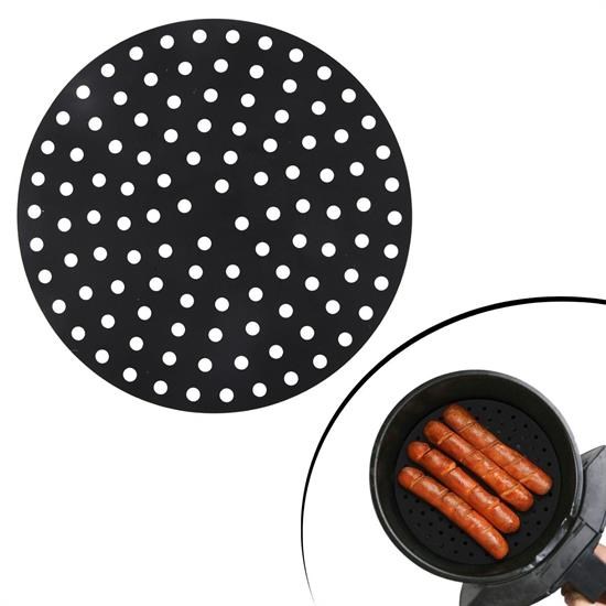 Heat-Resistant Silicone Oven & Air Fryer Round Cooking Mat 20cm (5563) #2