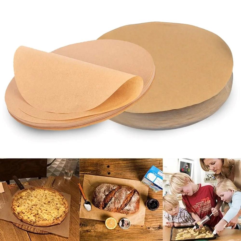 50 Pcs Air Fryer Cooking Paper Oil-Proof 21.5cm Round XXL Co