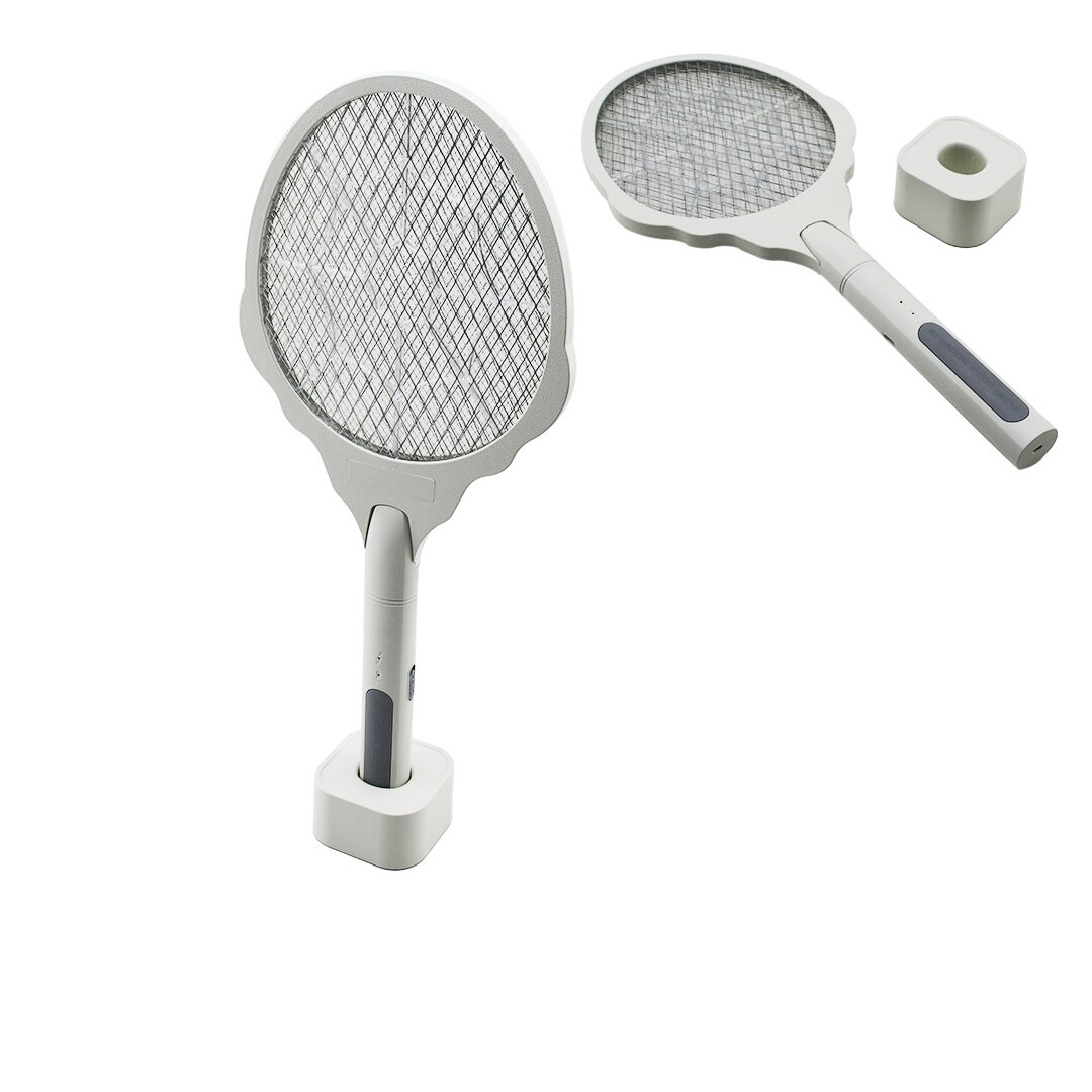 USB TO TYPE-C ŞARJLI  SİNEK ÖLDÜRÜCÜ CIZ  RAKET   AYAK APARATLI - ÇANTALI   8PCS UV LEDLİ (5563) #2