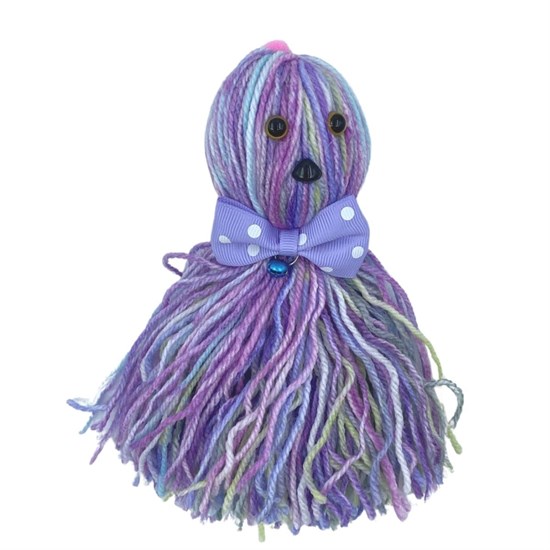 Octopus Shaped Cat Toy with Bell, String & Colorful Tassels (5563) #2