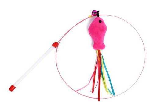 Fish Cat Teaser Wand 90 Cm (5563)