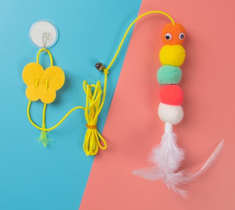 Elastik Kendinden Yapışkanlı Solucan Kedi Oltası (5563) #4