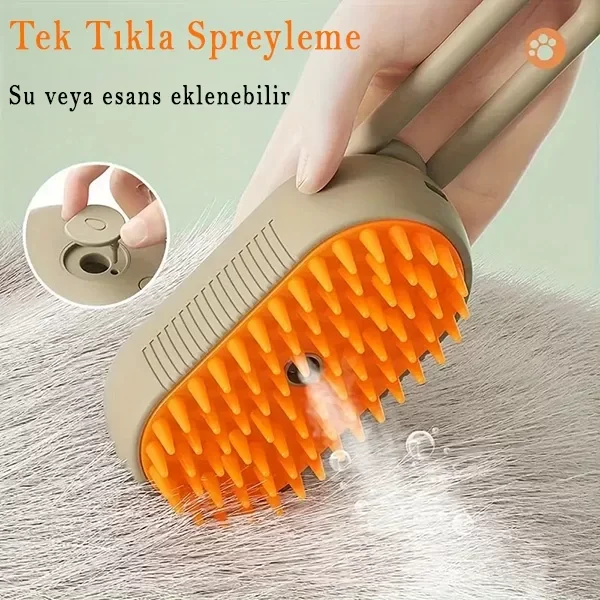 Saplı Buharlı Kedi Tarağı (5563) #5