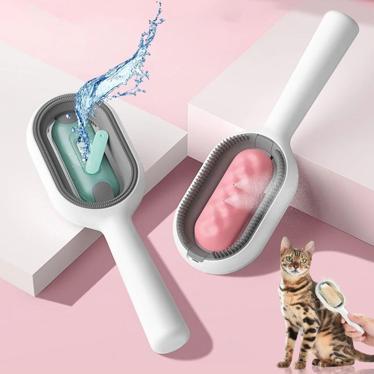 Pet Grooming Brush with Water Tank and Spray Function (5563) #2