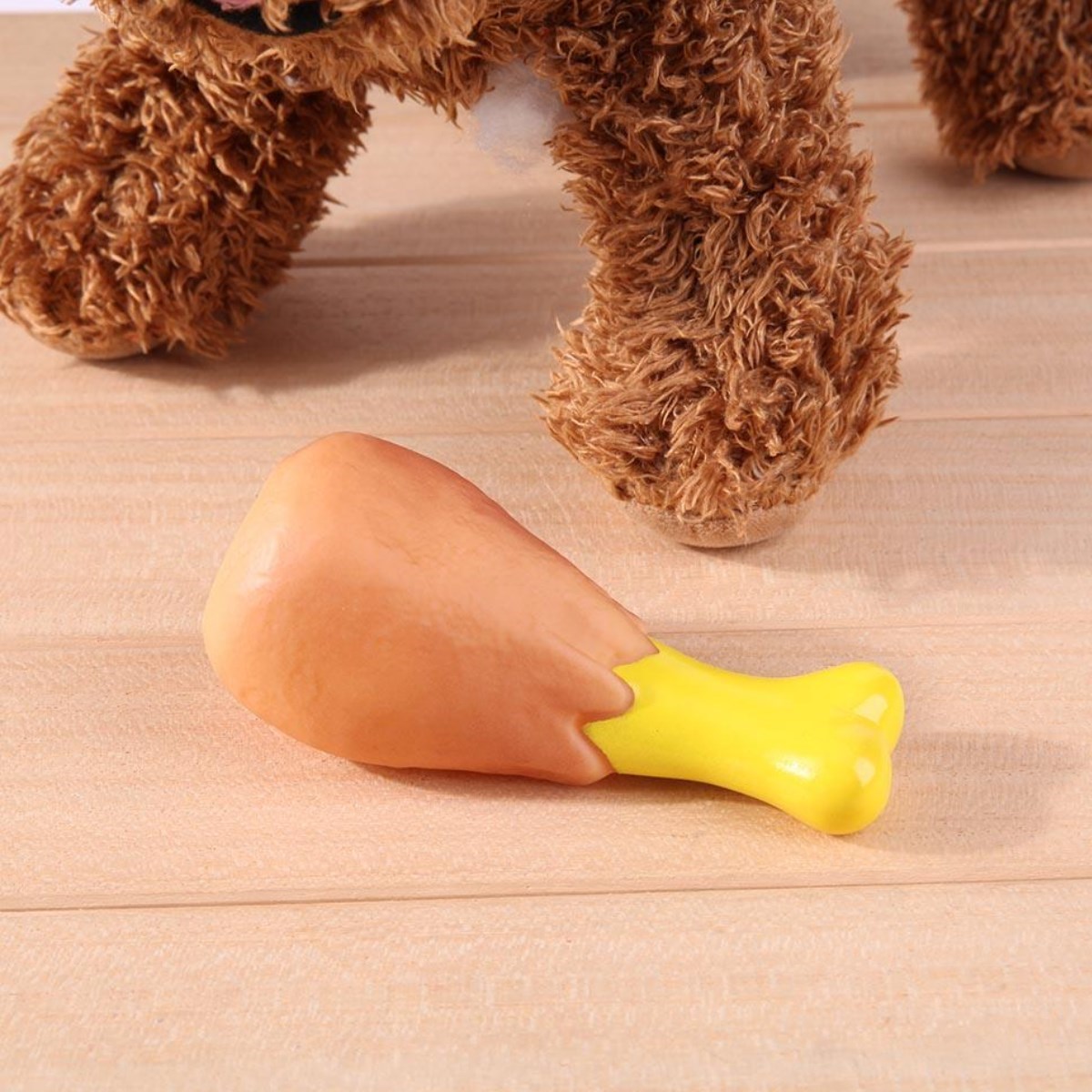 Hühnerschenkel-Spielzeug für Hunde mit Sound (5563) #2