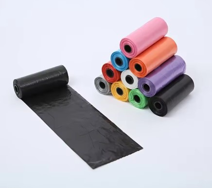 Köpek Dışkı Poşeti 4lü Düz Renk Set (5563)