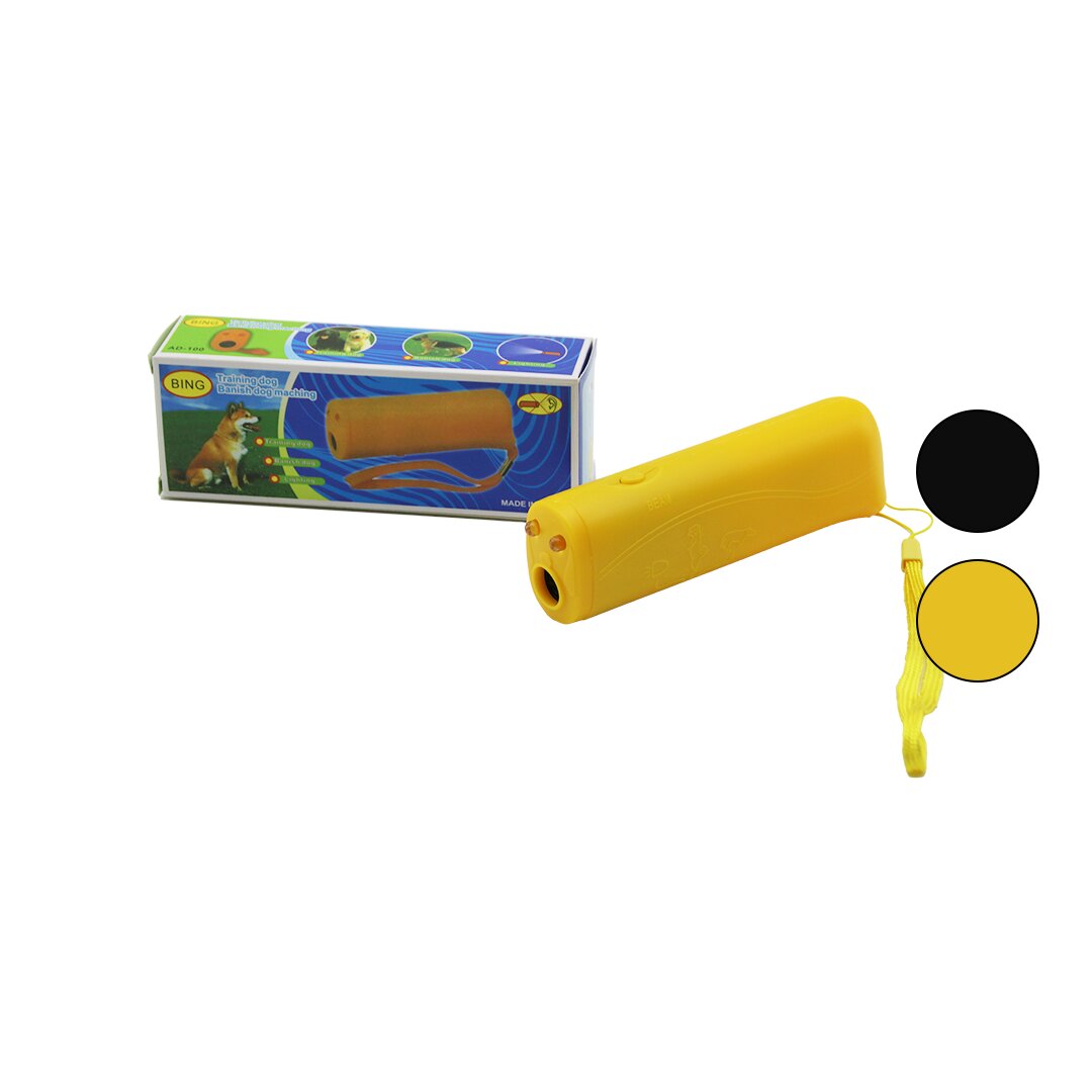 PİLLİ 2İN1 KÖPEK KOVUCU - FENER İP TAŞIMA KULPLU SESLİ=20KHz