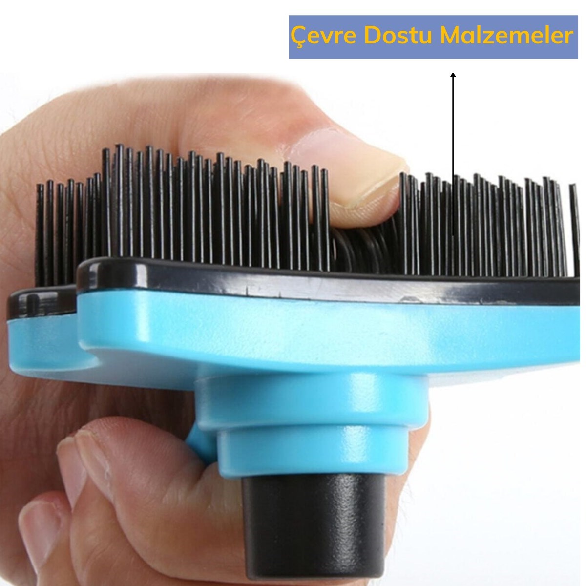 Automatische Haustierkamm Katze Hund Fellentferner Druckknopf (5563) #5