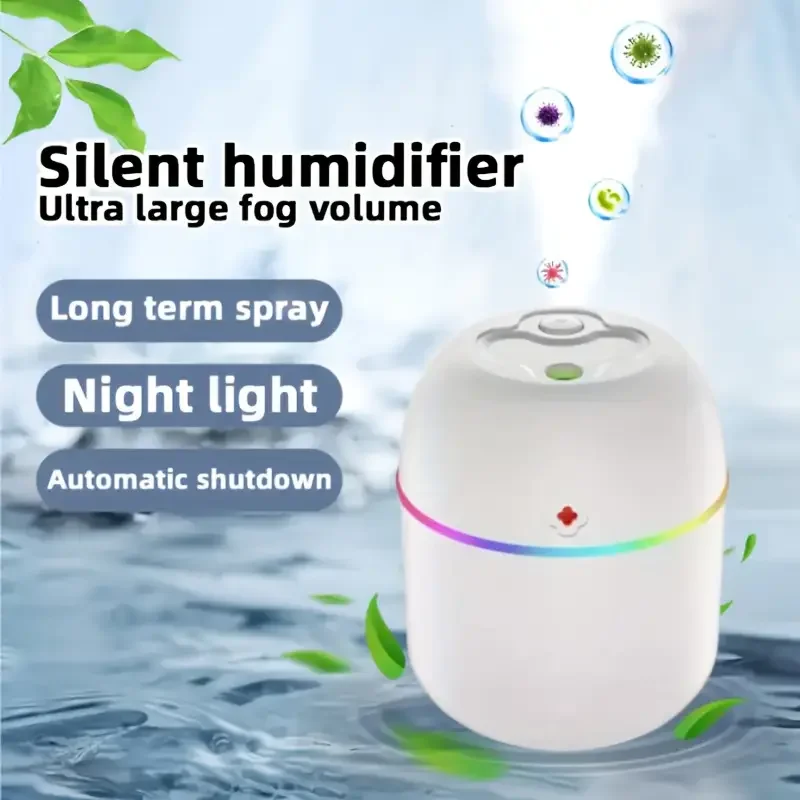 H2O Mini 3-in-1 Ultrasonic Humidifier & Aroma Diffuser 220ml #2