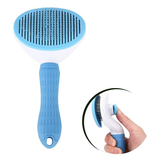 Kedi Köpek Tüy Toplayıcı Kendini Temizleyebilen Ergonomik Sa