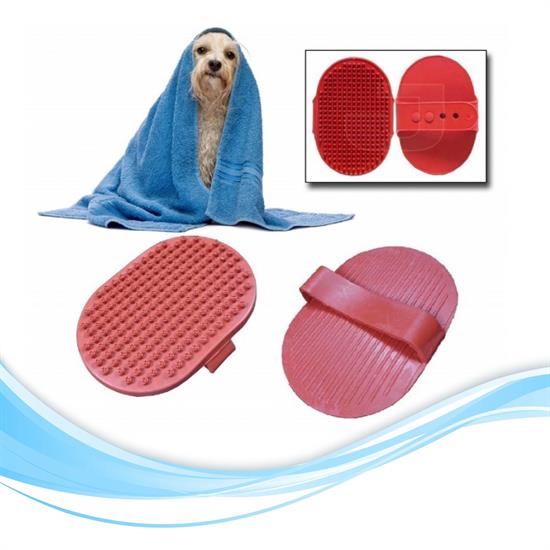 Ergonomik Masajlı Evcil Hayvan Kedi Köpek Yıkama Fırçası Aparatı (5563) #2