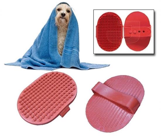 Ergonomik Masajlı Evcil Hayvan Kedi Köpek Yıkama Fırçası Aparatı (5563) #3