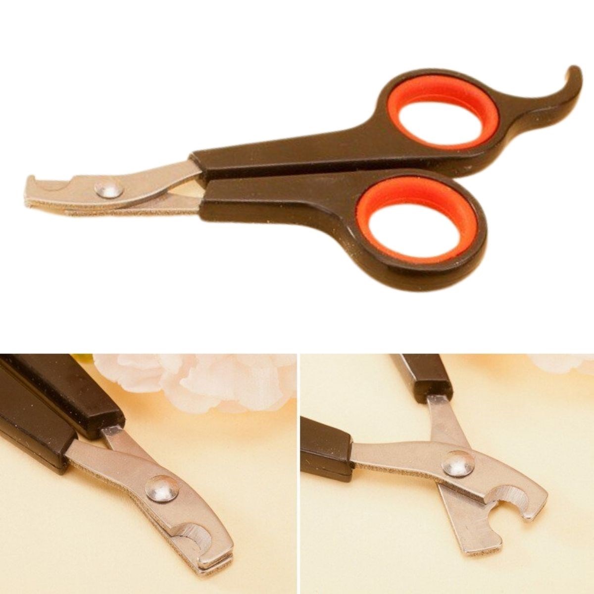 Small Steel-Tip Pet Nail Clippers for Cats & Dogs - Ergonomic (5563) #3