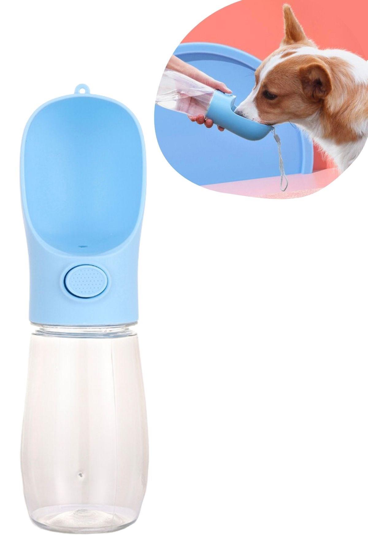 450 ml Taşınabilir Butonlu Evcil Hayvan Suluğu (5563) #5