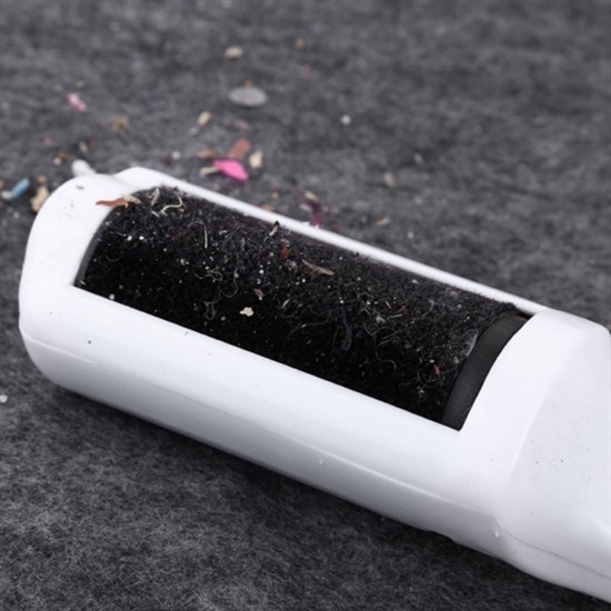 Taşınabilir Elektrostatik Hazneli Rulo Şeklinde Evcil Hayvan Tüyü Saç Toplayıcısı (5563) #3