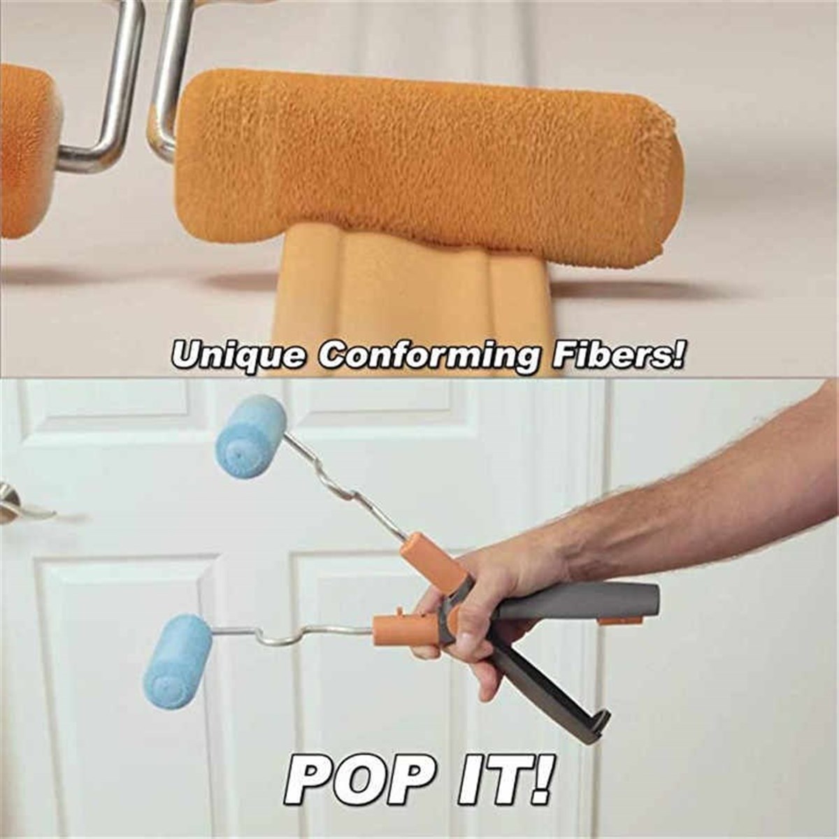 Nano Sponge Drip-Free Paint Roller for Furniture & Walls (5563) #3