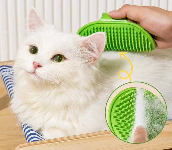 Hayvan Tüy Toplama Yıkama ve Köşe Kaşınma Silikon Fırçası (5