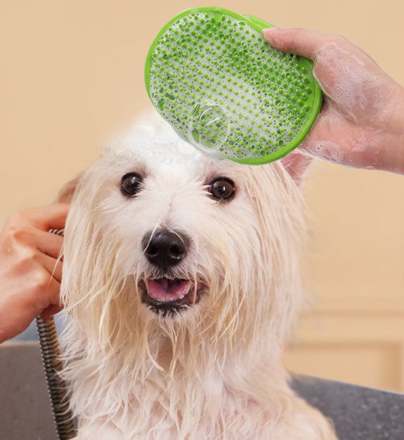 Hayvan Tüy Toplama Yıkama ve Köşe Kaşınma Silikon Fırçası (5563) #3