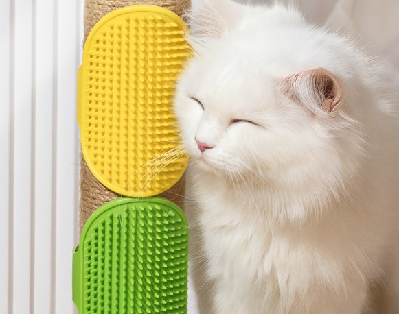 Hayvan Tüy Toplama Yıkama ve Köşe Kaşınma Silikon Fırçası (5563) #4