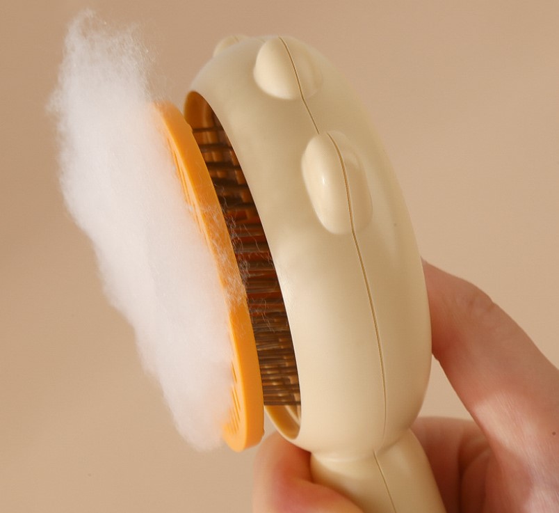 Pati Tasarımlı Otomatik Temizlenen Evcil Hayvan Fırçası (5563) #3