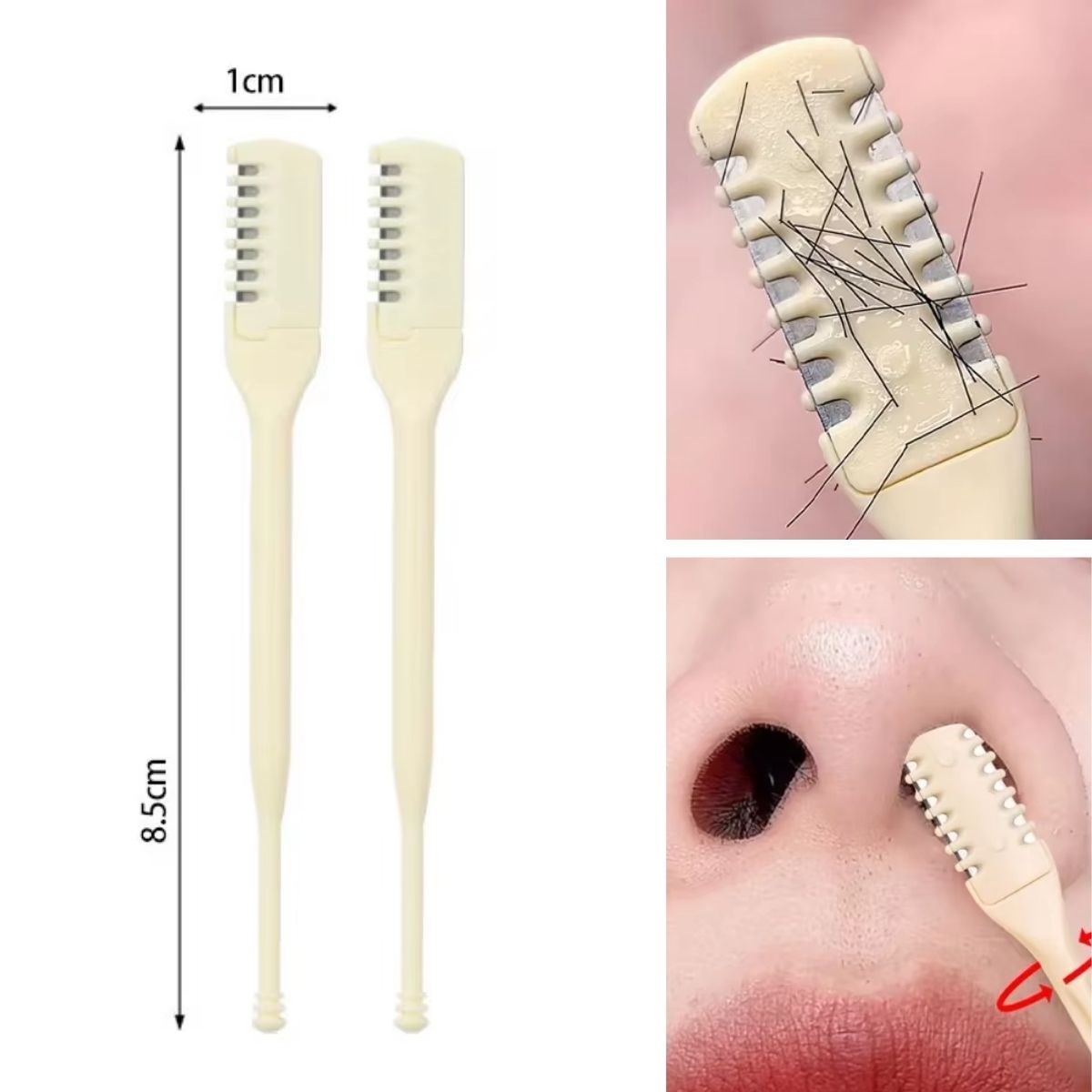 2-in-1 Nose Hair Trimmer & Ear Cleaner Set, 2 Pieces (5563) #5