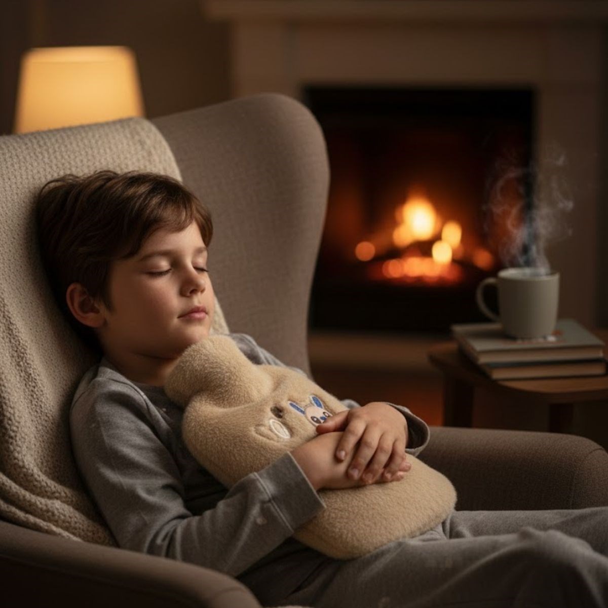 Mutlu Robot Hayvan Figürlü Peluş Sıcak Su Torbası 1 Lt – Yumuşak Kılıf, Uzun Süre Sıcak Tutan Termal Su Torbası (5563) #3