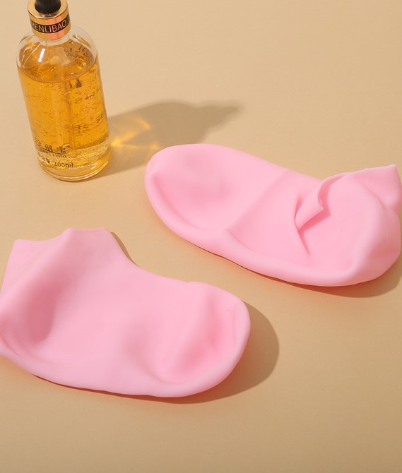 Silikon Nemlendirici Çorap Ayak Bakım Çorabı (5563) #3